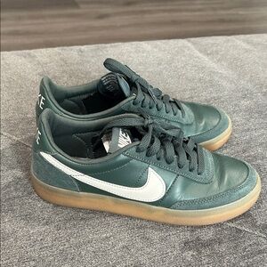 Nike Forest Green Sneakers with Gum Sole